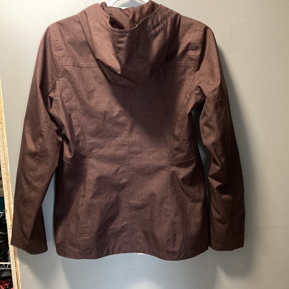 Eddie Bauer burgundy weatheredge jacket - Picture 2 of 5